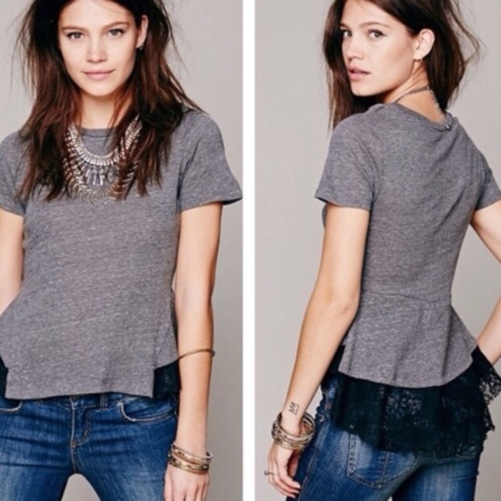 Free people sage green top